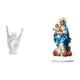 thumbnail image 1 of Adorno Creativo De Escultura De Mano Con Dedos, Decoración única De Acrílico Para Mesa, Ideal Para Apartamento, Dormitorio, Restaurante, Hogar, Chimenea O Como Regalo., 1 of 8