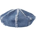 thumbnail image 3 of YooGuoGuo Denim Beret Hat Breathable Cotton Jeans Retro Style British Beanie Hat for Women Girls, 3 of 6