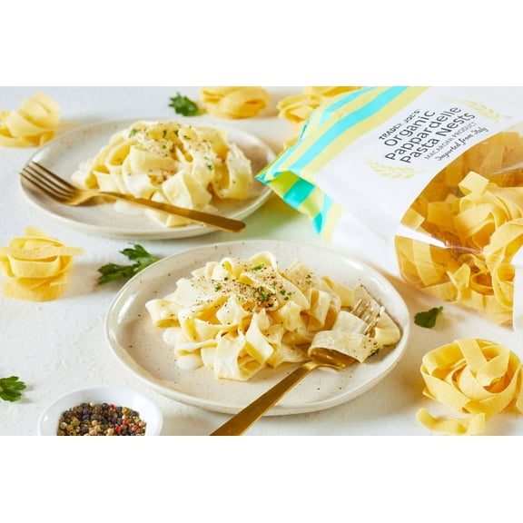 Pack of 3 - TJs Organic Papperdelle Pasta Nests 17.64 Oz
