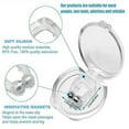 thumbnail image 2 of 4 Pcs Pince Nasale Magnétique en Silicone Anti-Ronflement Stop Ronflement, 2 of 5