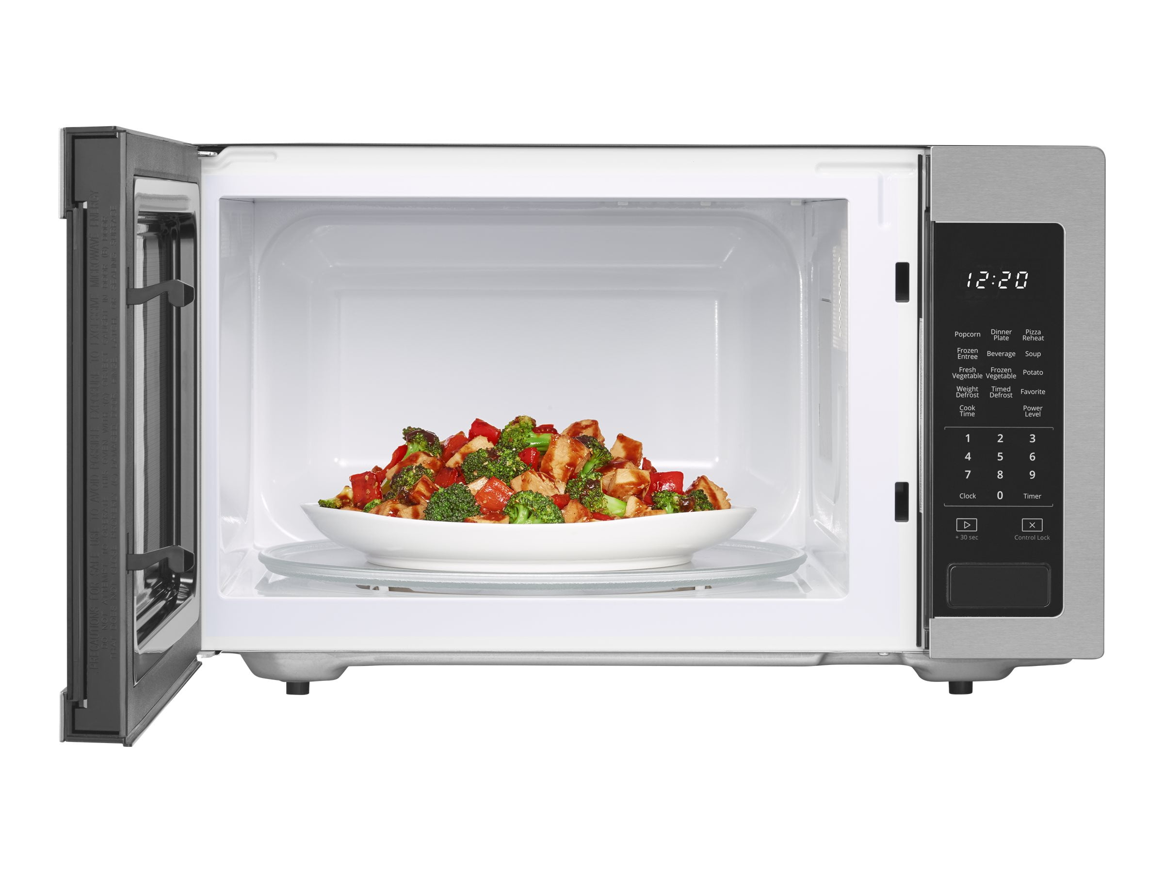 Whirlpool WMC30516HZ – Microwave oven – freestanding – 1.6 cu. ft ...