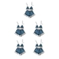 thumbnail image 1 of Sonducket Conjunto de ropa de algodón para niñas, elegante, informal, de verano, reemplazo corto, moda, estudiante, adolescente, falda, camisa, Type2 NO2, 1 of 6