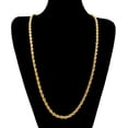 thumbnail image 1 of Collar de cadena torcida de tendencia de moda, pulsera, collar grueso, collar de pareja simple de alta gama, 1 of 5