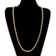 thumbnail image 1 of Collar de cadena torcida de tendencia de moda, pulsera, collar grueso, collar de pareja simple de alta gama, 1 of 5