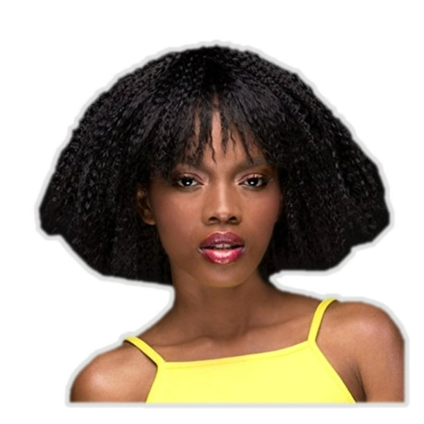 Short black best sale costume wig