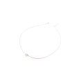thumbnail image 1 of Guardurnaity Collar Cadenas Elegante Ajustable con diamantes de imitación Estilo elegante Accesorios para mujeres Gargantilla Collares para el Día de San Ropa, zapatos y accesorios Miscelánea plata Guardurnaity AP009729-02, 1 of 6