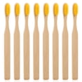 thumbnail image 3 of SHISUYAN 8Set Bamboo Toothbrush Protects Gums Brightens Teeth Daily Use Family, 3 of 8