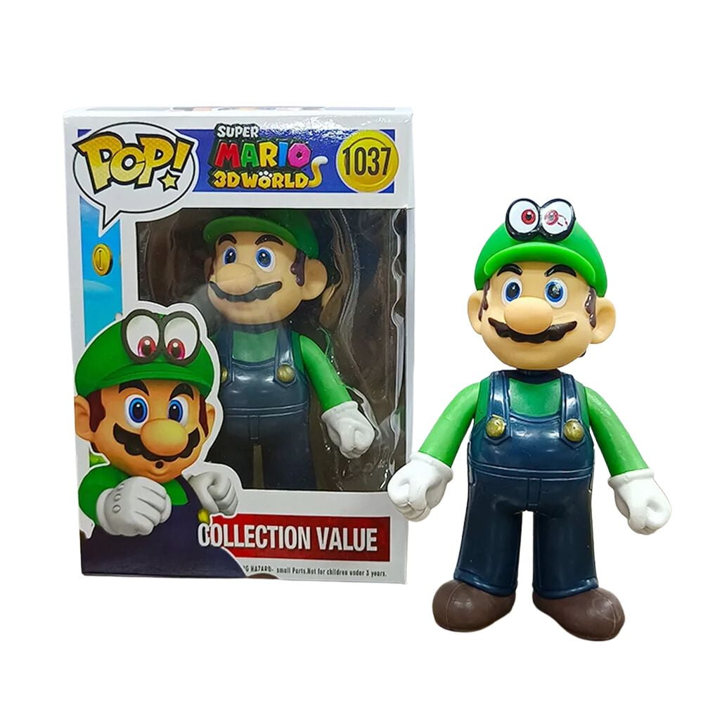 Super Mary Series Action Figure Toys Mario Bros Luigi Yoshi Donkey