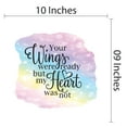 thumbnail image 4 of Quotes & Sayings Wall Decals for Children Bedroom - Memory Quote on Rainbow Coloured Background Memory DIY & Creativity Boy Girl Bedroom Wall Sticker - Size: 10 In x 9 In, 4 of 5