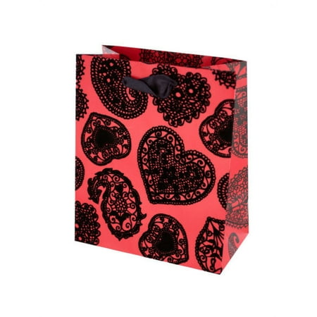 Paisley Hearts Valentine's Gift Bag, 36 Count