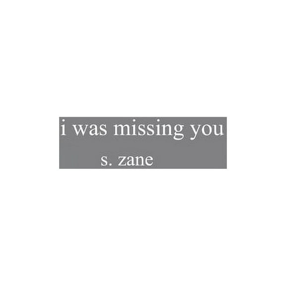 i was missing you (Paperback)