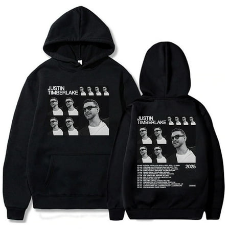 FEMBOY Justin Timberlake Tour 2025 Hoodies Long Sleeve Hooded Sweatshirts Pocket Unisex Streetwear