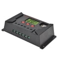thumbnail image 4 of Controlador Solar, Regulador Solar Regulador De Batería Solar PWM 12V 24V 60A Plástico 151g 13.3x7cm Para Protección De Corriente Inversa Dual, 4 of 8