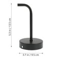 thumbnail image 4 of Black Pendant Light Sconces Wall Lighting Lamp Accessories Arm Metal Bracket Chandelier Holder Swing Rocker, 4 of 6