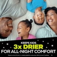 thumbnail image 2 of Ninjamas Girls Bedwetting Nighttime Underwear, Size L (64-95+ lbs), 2 of 9