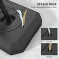 thumbnail image 5 of Soozier 4.9-10' Basketball Hoop with 44" Shatterproof Backboard, Rebound System, Wheels and Fillable Base, 5 of 9