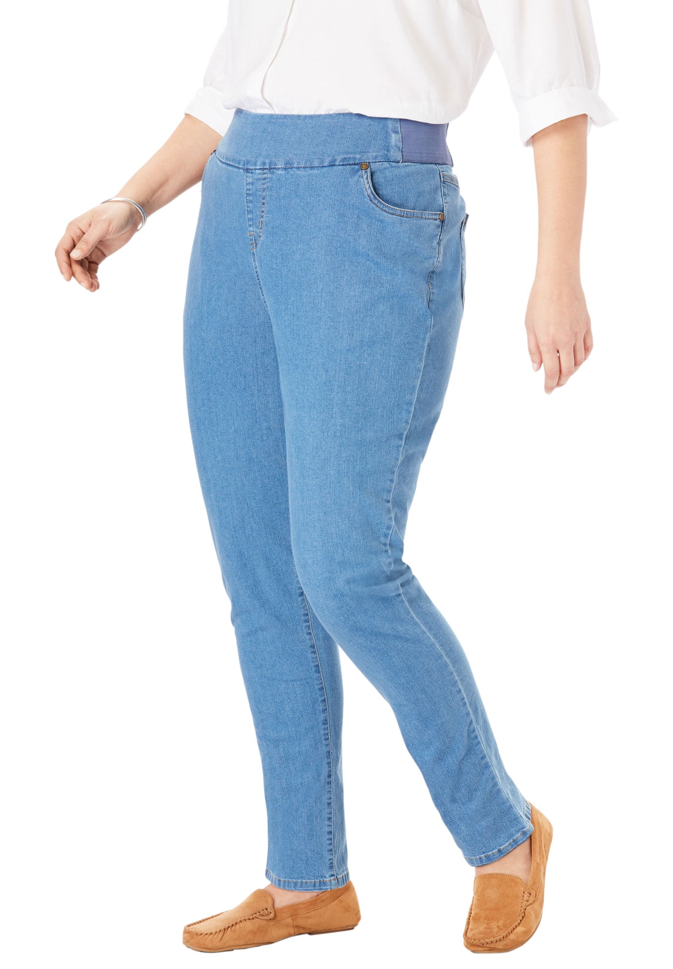 woman within skinny jeans