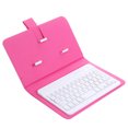 thumbnail image 1 of CAROOTU Clavier Bluetooth Sans Fil avec Étui en Cuir Mini Support Couverture Slim, 1 of 7