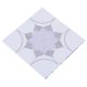 thumbnail image 4 of 10pcs/set 10x10cm beautiful tile sticker home kitchen bathroom floor wall sticker decoration, 4 of 5