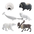 thumbnail image 4 of 6 Figuras De Animales De Juguete Para Rellenar Calcetines Navideños, Regalos Festivos O Adornos, 4 of 10
