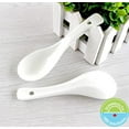 thumbnail image 2 of SUNWEALTH Porcelain White Spoon (5.5") Large Head, 2 of 2