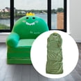 thumbnail image 3 of 2 fundas de sofá para niños, bonitas y plegables, para sillón. pato y dinosaurio, 3 of 9
