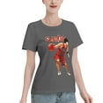 thumbnail image 2 of T-Shirt Basique à Manches Courtes pour Femmes Slam Dunk Rukawa Érable, 2 of 6