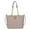 Taupe, variant on MKF Collection Alyne Vegan Leather Women's Shoulder Bag, Fashion Tote Purse Handbag by Mia K - Cognac