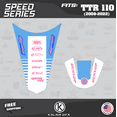 thumbnail image 4 of Kalair GFX Graphics Kit for Yamaha TTR110 (2008-2023) Speed Series, 4 of 5