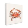 thumbnail image 4 of Stupell Industries Nautical Red Crab Animals & Insects Painting Gallery Wrapped Canvas Print Wall Art, 24 x 24, 4 of 8
