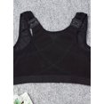 thumbnail image 4 of Plus Size Posture Corrector Lift Up Bra  Women‘s Plus Contrast Mesh Medium Stretch Running Yoga Fitness Bra, 4 of 7