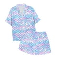 thumbnail image 1 of Luvoko Child Pajamas Girls Hoodie Robes Child Swim Robe Bathing Robe for Girls Baby Girl Girls Spa Party Robes Bulk Toddler Clothes for Girls Girls Two Piece Pajamas Baby Bath Wraps Robe for Toddler, 1 of 4
