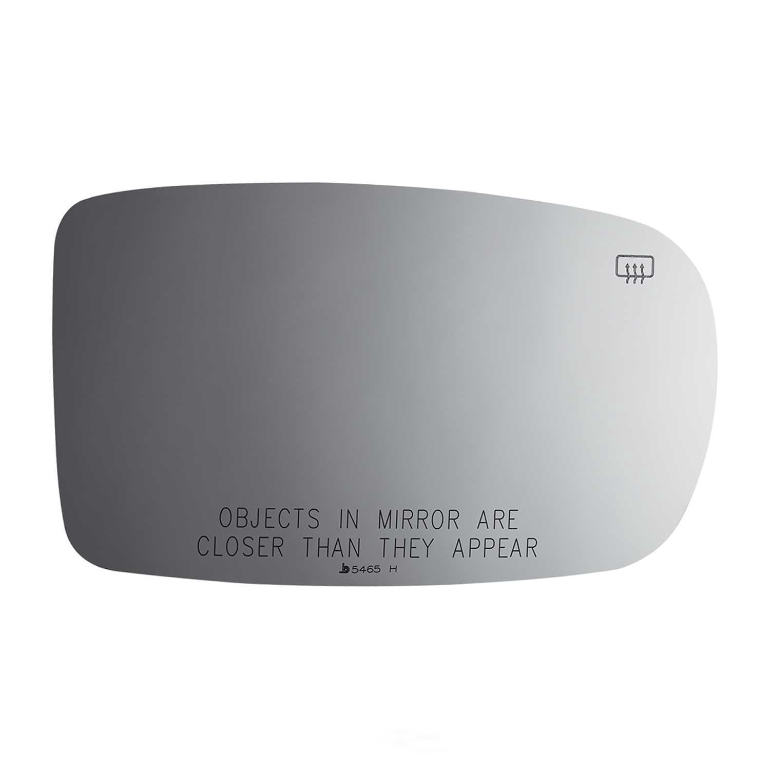 Burco Side View Mirror Replacement Glass - Clear Glass - 5465H