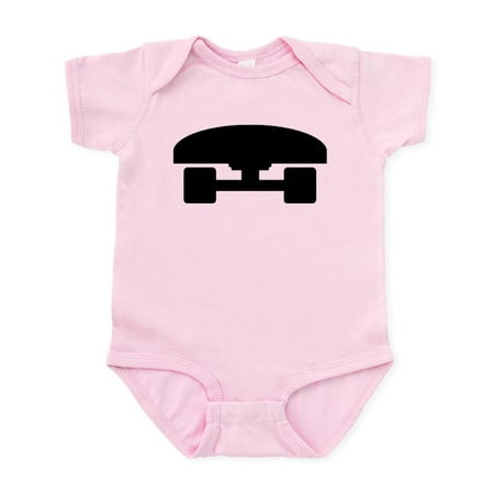 

CafePress - Skateboard Logo Icon Infant Bodysuit - Baby Light Bodysuit Size Newborn - 24 Months