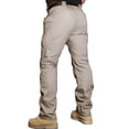 thumbnail image 2 of Men 6 Pocket Cargo Work Pants Durable Regular Fit Breathable Outdoor Utility Trousers S-XXL, 2 of 9