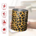thumbnail image 5 of Leopard 12oz Stainless Steel Coffee Mug – Double-Wall Insulated Cup with Spill-Resistant Lid, 360° Full-Print Design, Keeps Drinks Hot & Cold for Home, Office, Travel,Thanksgiving,Christmas, 5 of 5