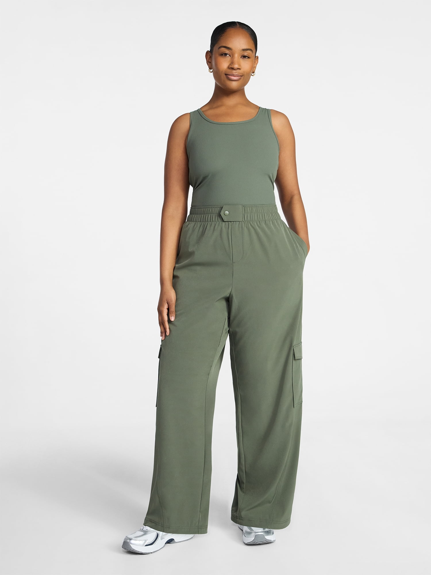 Avia Women's Sleeveless Jumpsuit, Sizes XS-XXXL