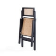 thumbnail image 3 of Manhattan Comfort Pullman 17.72" Wood Folding Dining Chair in Black (Set of 2), 3 of 5