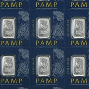 25x1 gram Platinum Bar - PAMP Suisse Multigram+25 (In Assay)