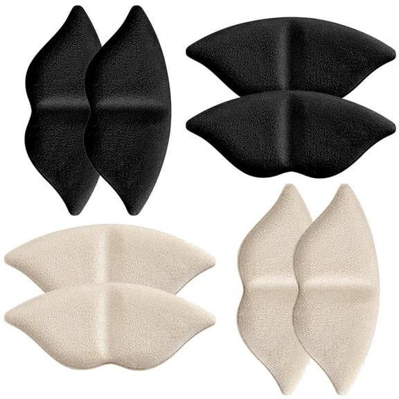 OUNONA 4 Pairs Shoes Heel Pads Foot Inserts for High Heels Man Women's