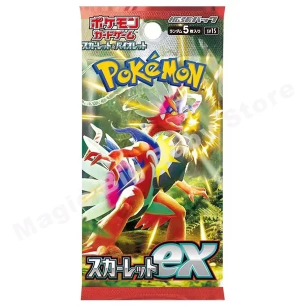Original Genuine PTCG Cards Anime Games Japanese Version Zhu&Purple Series Collection Strange Tree 151 SV4A Child Gift