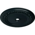 thumbnail image 3 of 41"OD x 4"ID x 2 3/8"P Caputo Ceiling Medallion (Fits Canopies up to 5 1/2"), Hand-Painted Night Shade, 3 of 6