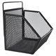 thumbnail image 5 of Canasta De Alambre Colgante De Metal, Organizador De Almacenamiento De Pared Pequeña Con Canasta Abierta De Adhesivo Fuerte Cesta De Colgantes Múltiples Para El Dormitorio De La, 5 of 7