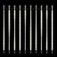 thumbnail image 3 of Alpine Corporation Hanging Icicle Lights with Chasing Warm White LED Lights, 3 of 11
