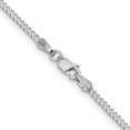 thumbnail image 4 of 14K White Gold Wg 1.3mm Franco Chain (20 X 1.3) Made In Peru wfra040-20, 4 of 5