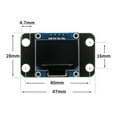 thumbnail image 6 of 0.96inch OLED Display Module with for -Compatible 33V5V Perspective Development Board Accessories, 6 of 6