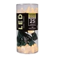 thumbnail image 5 of KSA 25-Count Warm White LED C7 Mini Christmas Lights, 10.75 ft Green Wire, 5 of 6