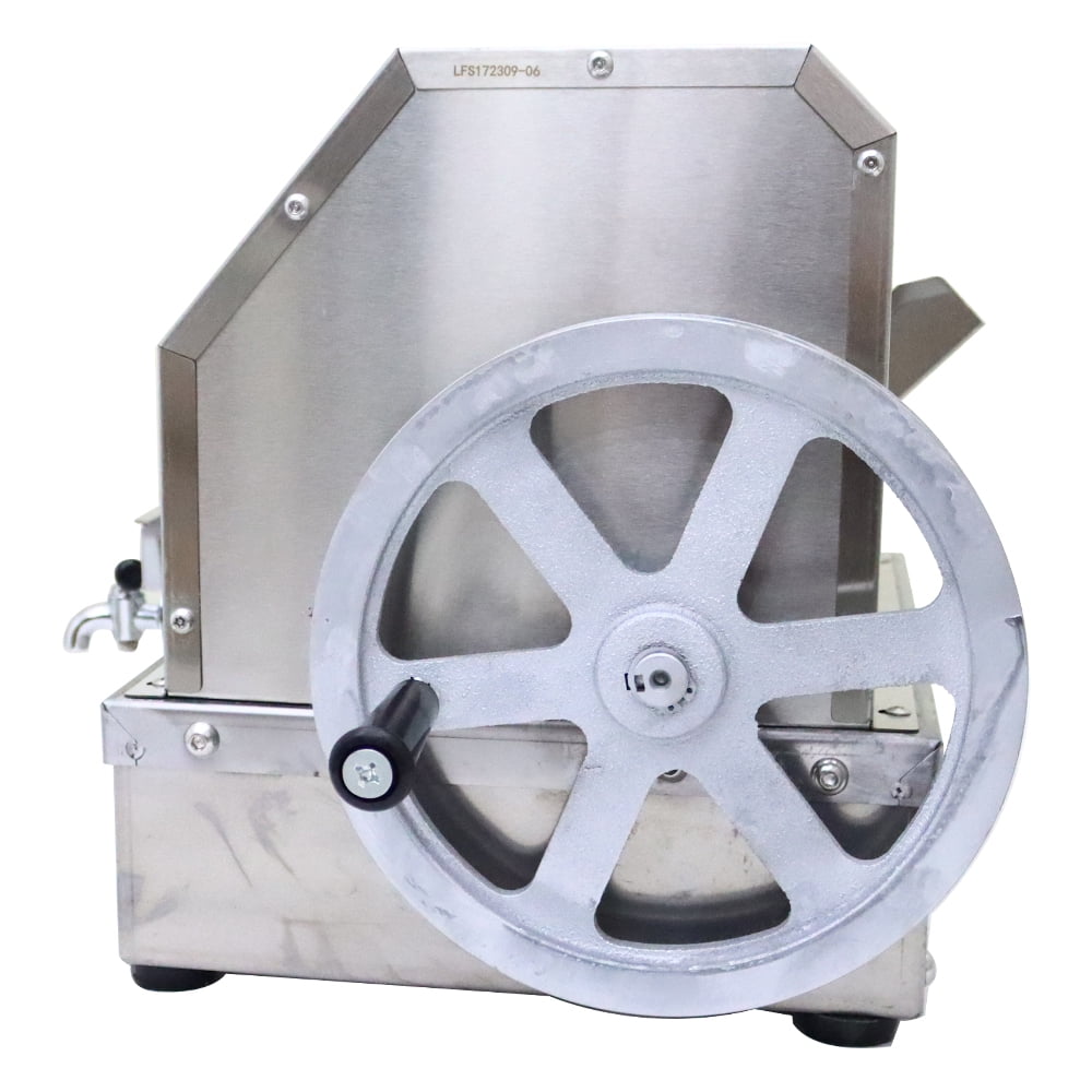 3 Rollers Sugarcane Press Juicer Manual Machine Extractor Mill Squeezer Stainless Steel