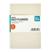 Pen + Gear Undated Daily Planners, Multi-Color, 3.5 in x 5 in, 12 Count