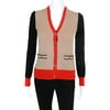 Pre-owned|Tory Burch Womens Colorblock Madeline Cardigan Size 0 13409996